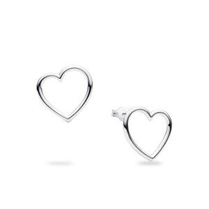 Aros pegados pandora corazon